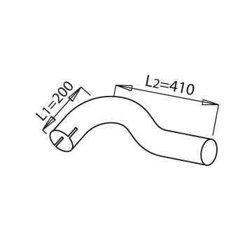 Výfuková trubka DINEX 21615