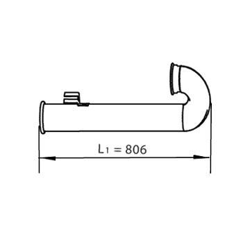 Výfuková trubka DINEX 21776