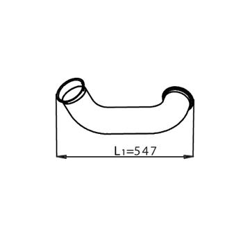 Výfuková trubka DINEX 22161