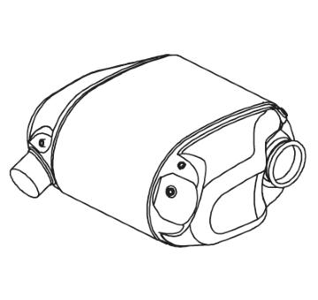 Zadní tlumič výfuku DINEX 28477