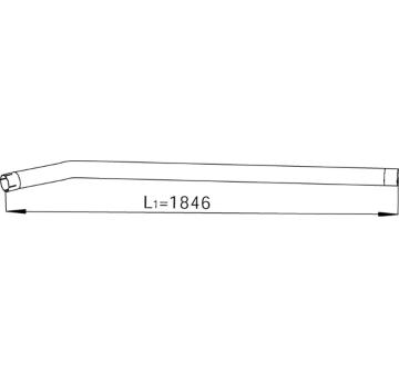 Výfuková trubka DINEX 28776