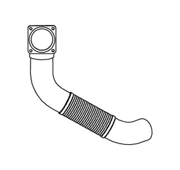 Výfuková trubka DINEX 47134