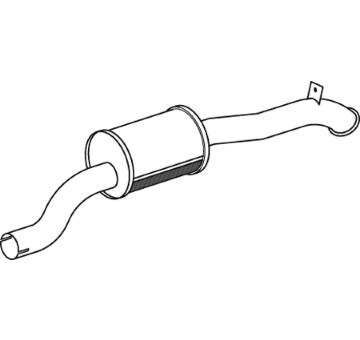 Výfuková trubka DINEX 47615