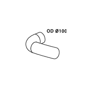 Výfukové potrubie DINEX 47680