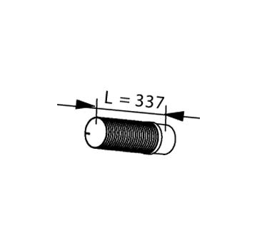 Výfuková trubka DINEX 48117