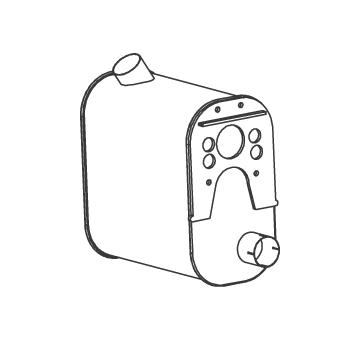 Stredný tlmič výfuku DINEX 49386