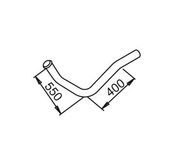 Výfuková trubka DINEX 50125