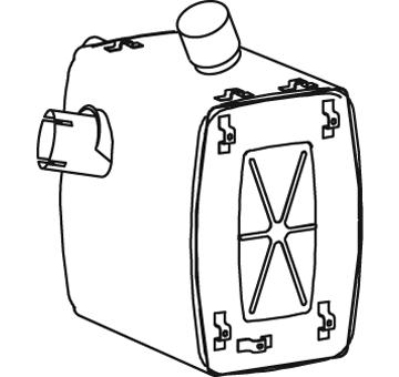 Střední-/zadní tlumič výfuku DINEX 50457