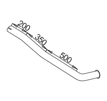 Výfuková trubka DINEX 51655