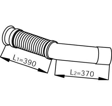 Výfuková trubka DINEX 54236