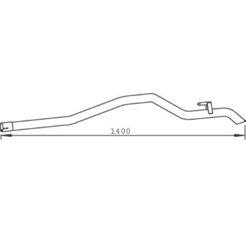 Výfuková trubka DINEX 53698