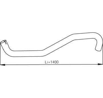 Výfuková trubka DINEX 53724
