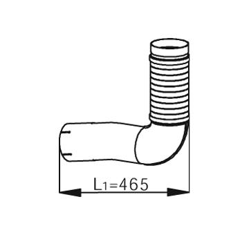 Výfuková trubka DINEX 54110