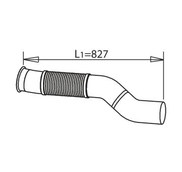 Výfuková trubka DINEX 56259