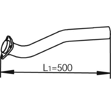 Výfuková trubka DINEX 62115