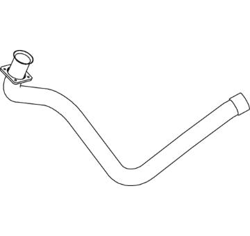 Výfukové potrubie DINEX 64170