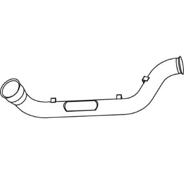 Výfukové potrubie DINEX 68262