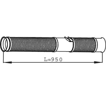 Výfuková trubka DINEX 68277