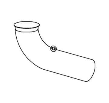 Výfukové potrubie DINEX 68628