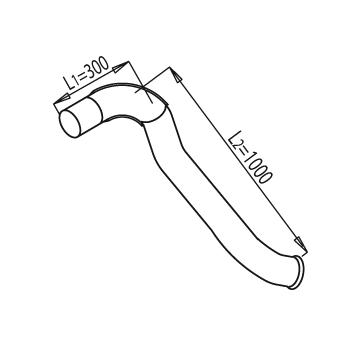 Výfuková trubka DINEX 68646