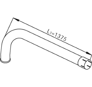 Výfuková trubka DINEX 68770