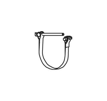 Upínač, výfukový systém DINEX 68866