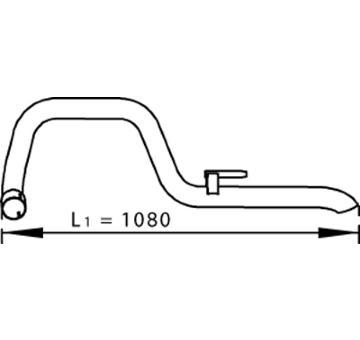 Výfuková trubka DINEX 74619