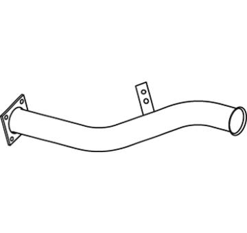 Výfukové potrubie DINEX 80224