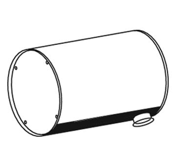 Střední-/zadní tlumič výfuku DINEX 80410