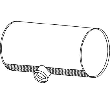 Střední-/zadní tlumič výfuku DINEX 80411