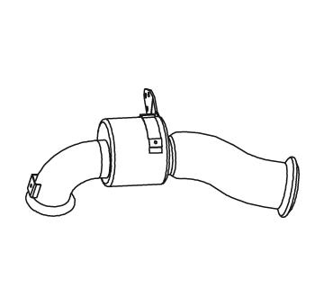 Výfuková trubka DINEX 82258