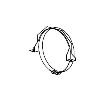 Drżiak výfukového systému DINEX 85876