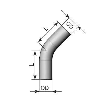 Vyfukove potrubie, univerzalne DINEX 92071