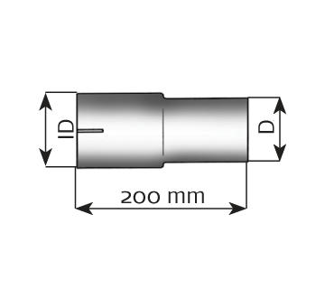 Spojka trubiek výfukového systému DINEX 93783