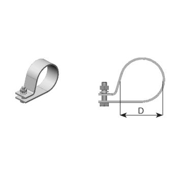 Svorka výfukového systému DINEX 99475