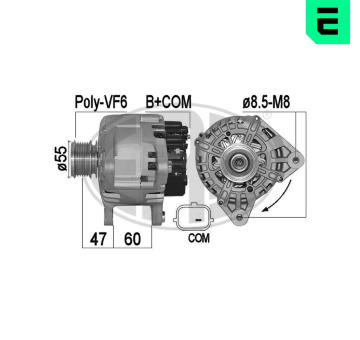 generátor ERA 209545A