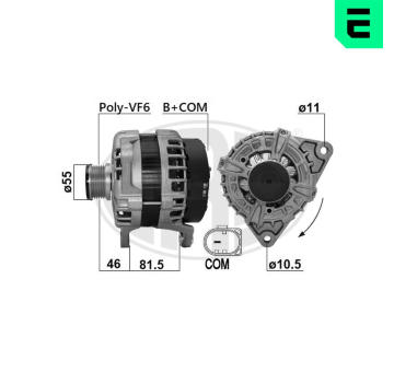 generátor ERA 209625