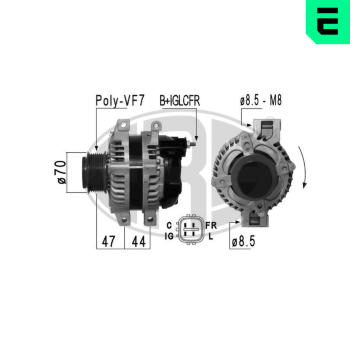 generátor ERA 210844