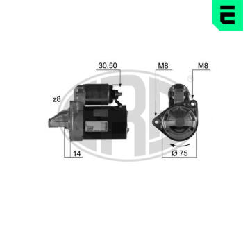 Startér ERA 220348A