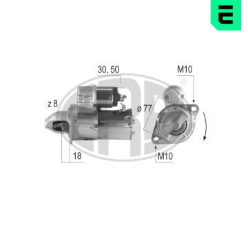 Startér ERA 220615A