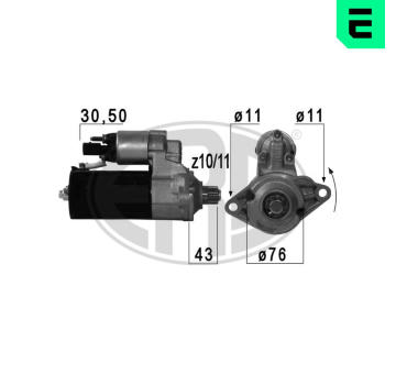 Startér ERA 220698A
