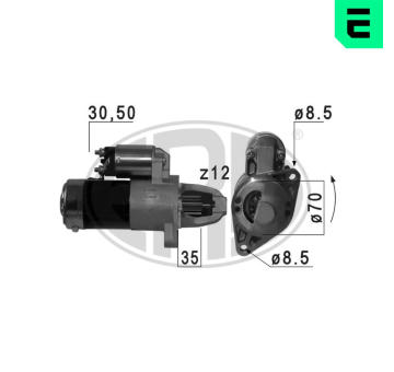 Startér ERA 220716A