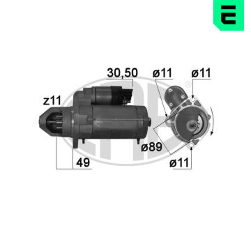 Startér ERA 220915A