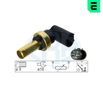 Snímač, teplota chladiva ERA 330757