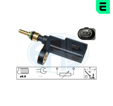 Snímač, teplota chladiva ERA 331006