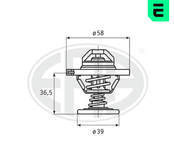 Termostat, chladivo ERA 350138
