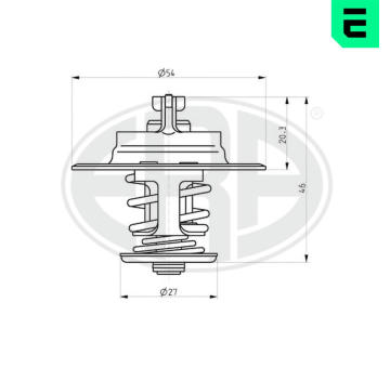 Termostat, chladivo ERA 350159
