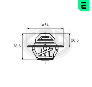 Termostat, chladivo ERA 350170