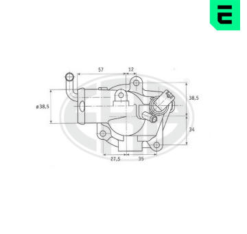Termostat, chladivo ERA 350200