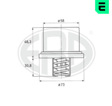 Termostat, chladivo ERA 350226